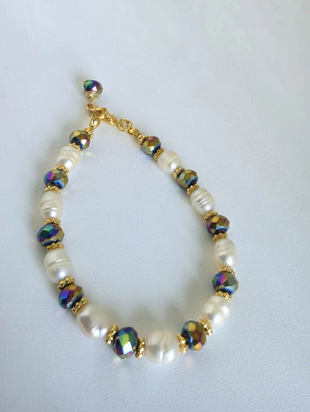 Handmade Freshwater Pearl Bracelet 8